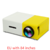 EU with 84 inches