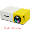 UK with 84 inches