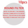 Round filter 10pcs