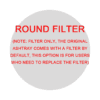 Round filter